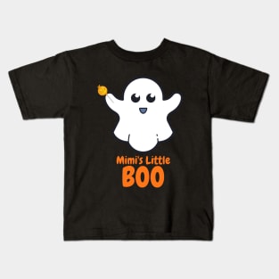 Mimi's Little Boo - Halloween Gift for Grandchild Kids T-Shirt